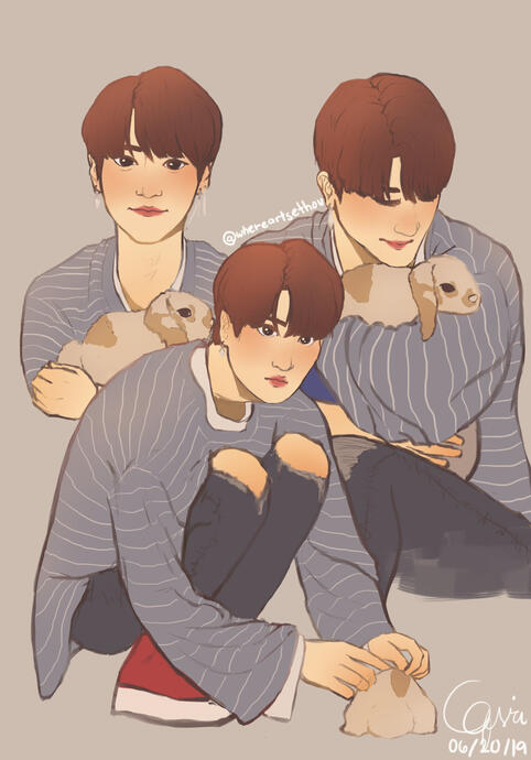 DOODLE FANART — SKZ Jisung