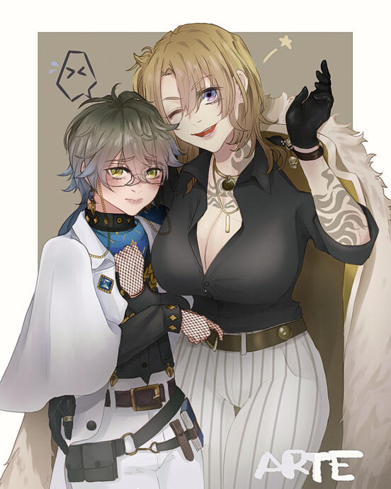 FANART — Genderbent Luca & Ike