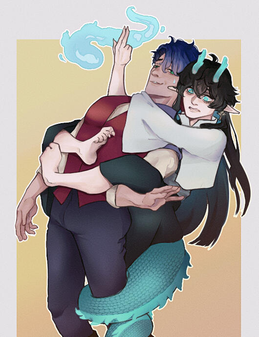 FANART — SamHeng Tangled AU