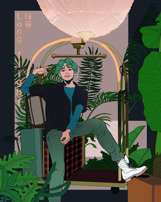 FANART — Taeyong 'Long Flight'